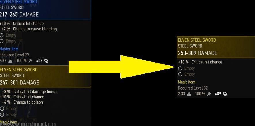 巫师3：狂猎MOD LEGO - Loot Economy Gear Overhaul（物品批量修改）