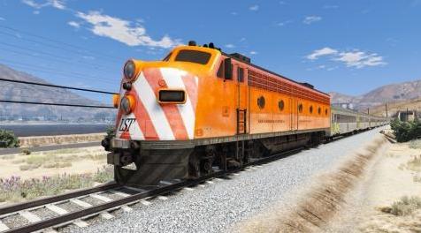 侠盗猎车手5「GTA5」Mod: [TEXTURE] for F-Unit EMD Locomotive