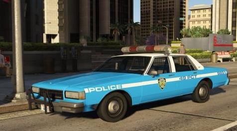 侠盗猎车手5「GTA5」Mod: 1987 NYPD Chevrolet Caprice