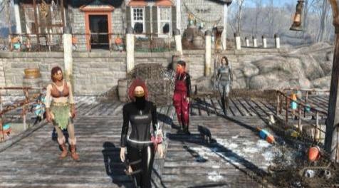 辐射4MOD 紧身皮衣v1.0 (Full Leather Bodysuit)