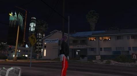 侠盗猎车手5「GTA5」Mod: 红色adidas裤子