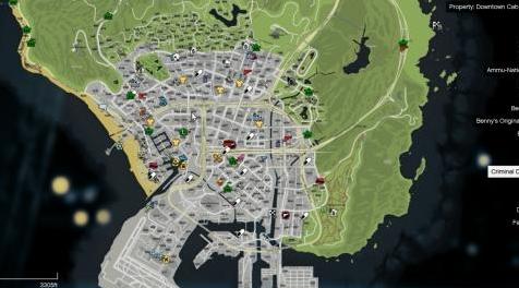 侠盗猎车手5「GTA5」Mod: 现实街道位置/地址阿特拉斯地图