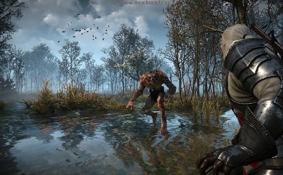 巫师3：狂猎MOD 改变模型，E3 2014狼人
