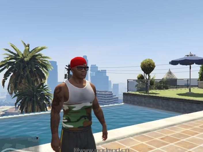 侠盗猎车手5「GTA5」Mod: 迷彩坦克