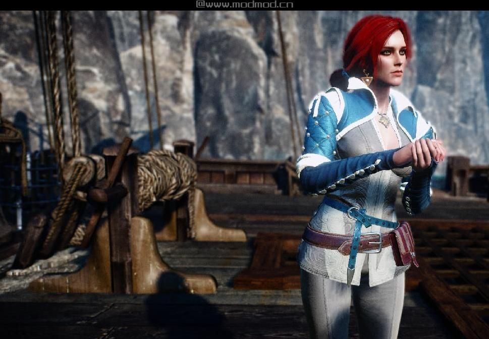 巫师3：狂猎MOD 特丽丝服装再着色