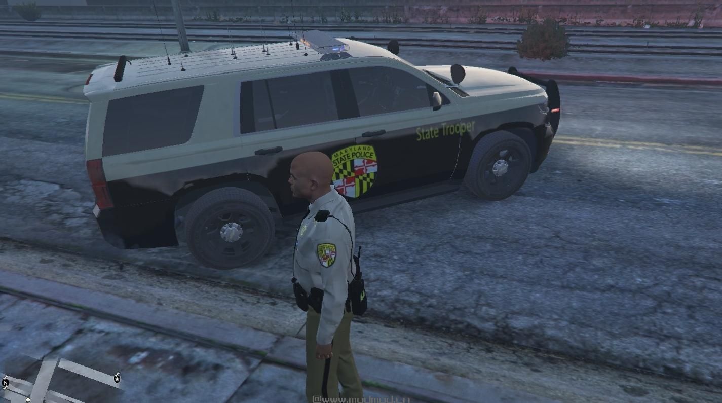侠盗猎车手5「GTA5」Mod: 马里兰州骑兵队皮肤