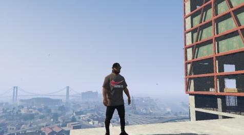 侠盗猎车手5「GTA5」Mod: 忍者T恤