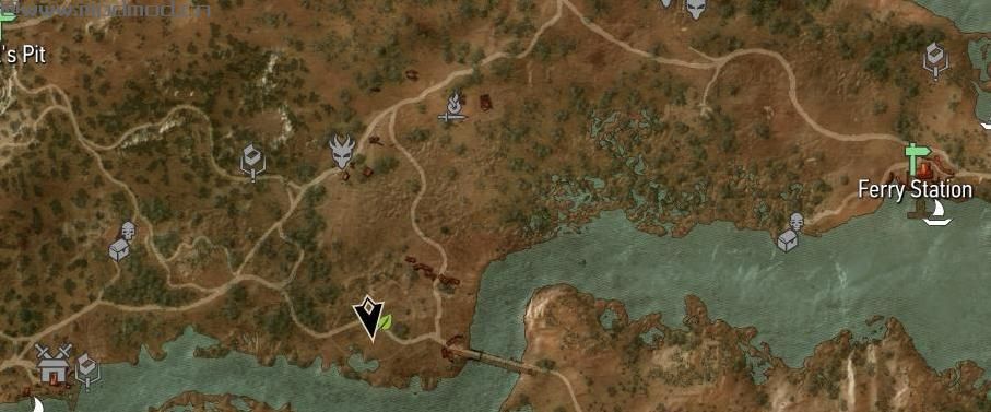 巫师3：狂猎MOD 地图标记的轮廓