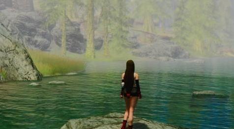 上古卷轴5：天际MOD Tifa 服装和发型【释出】，希望见到优秀的cosplay