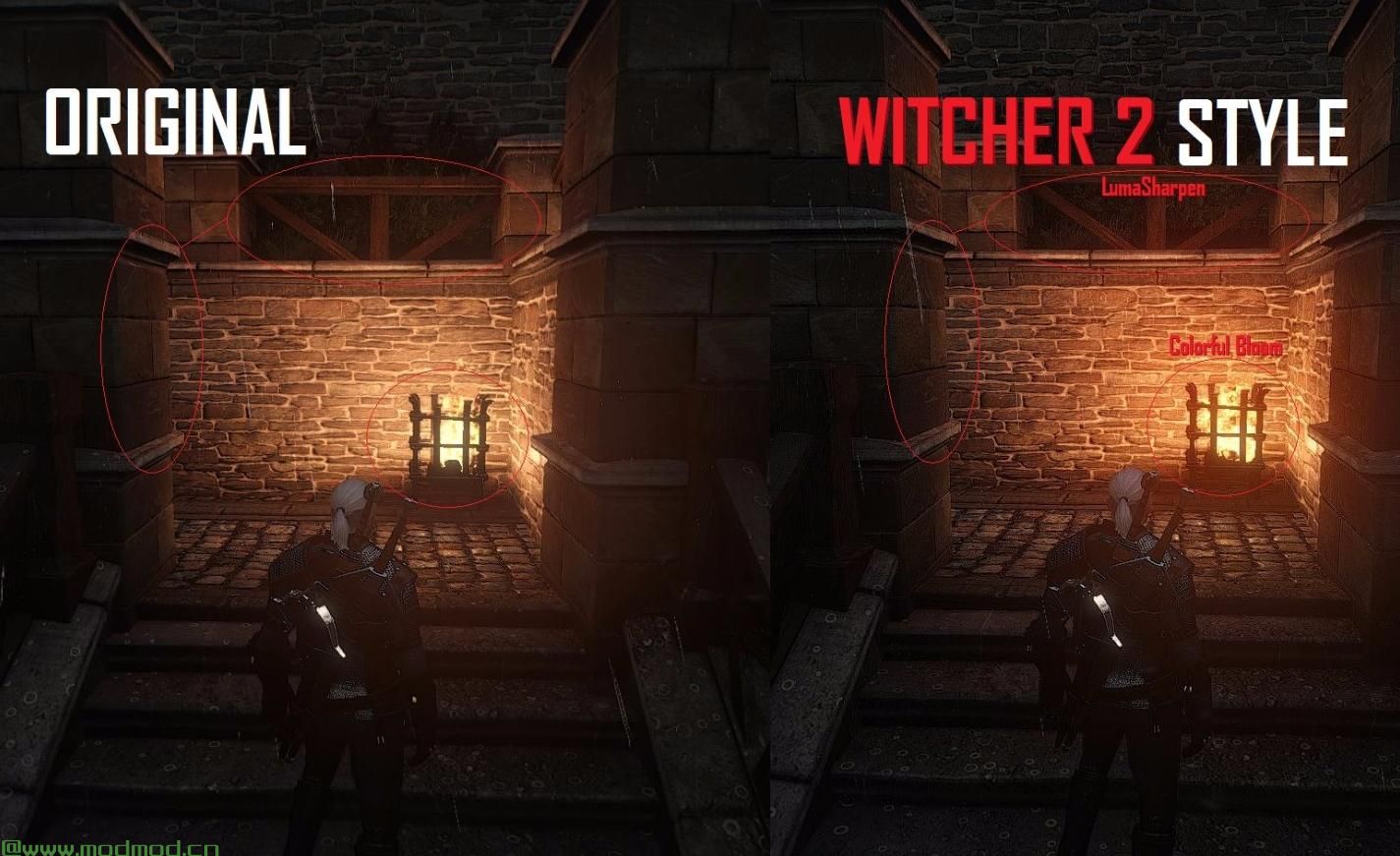 巫师3：狂猎MOD TRUE Witcher 2 Reshade（巫师2画面风格）