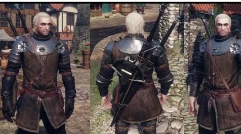 巫师3：狂猎MOD 重新着色的Cidarian骑兵盔甲