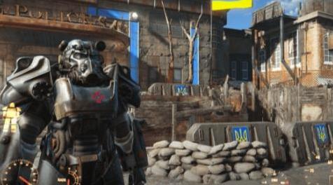 辐射4MOD Ukrainian Brotherhood of Steel 钢铁兄弟会乌克兰涂装