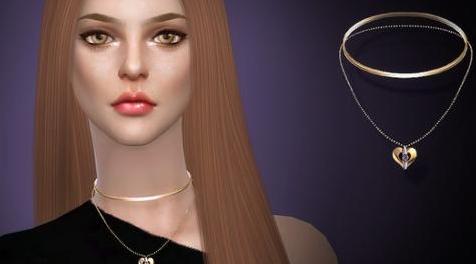 模拟人生4MOD S-Club ts4 LL Necklace F 201809 项链