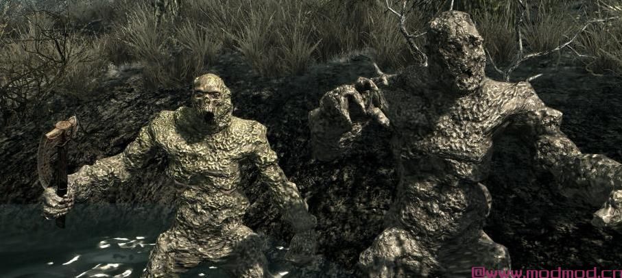 Bogmort  -  Morthal Swamp的泥怪