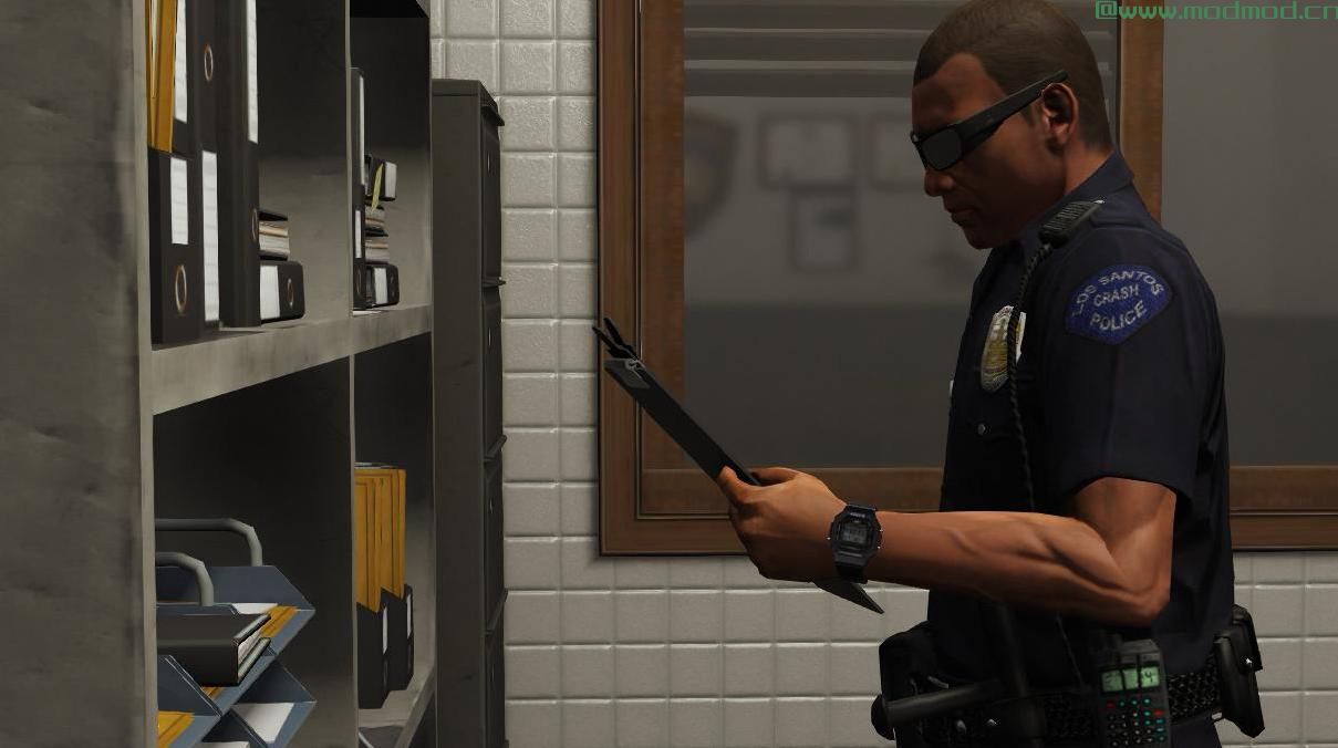 侠盗猎车手5「GTA5」Mod: LSPD C.R.A.S.H Cop Textures