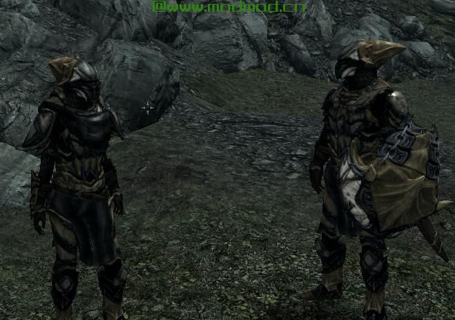 上古卷轴5：重置版MOD Ebonsteel Bonemold Armor