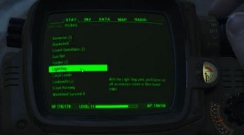 辐射4MOD Lightstep Perk SA 不会触发陷阱