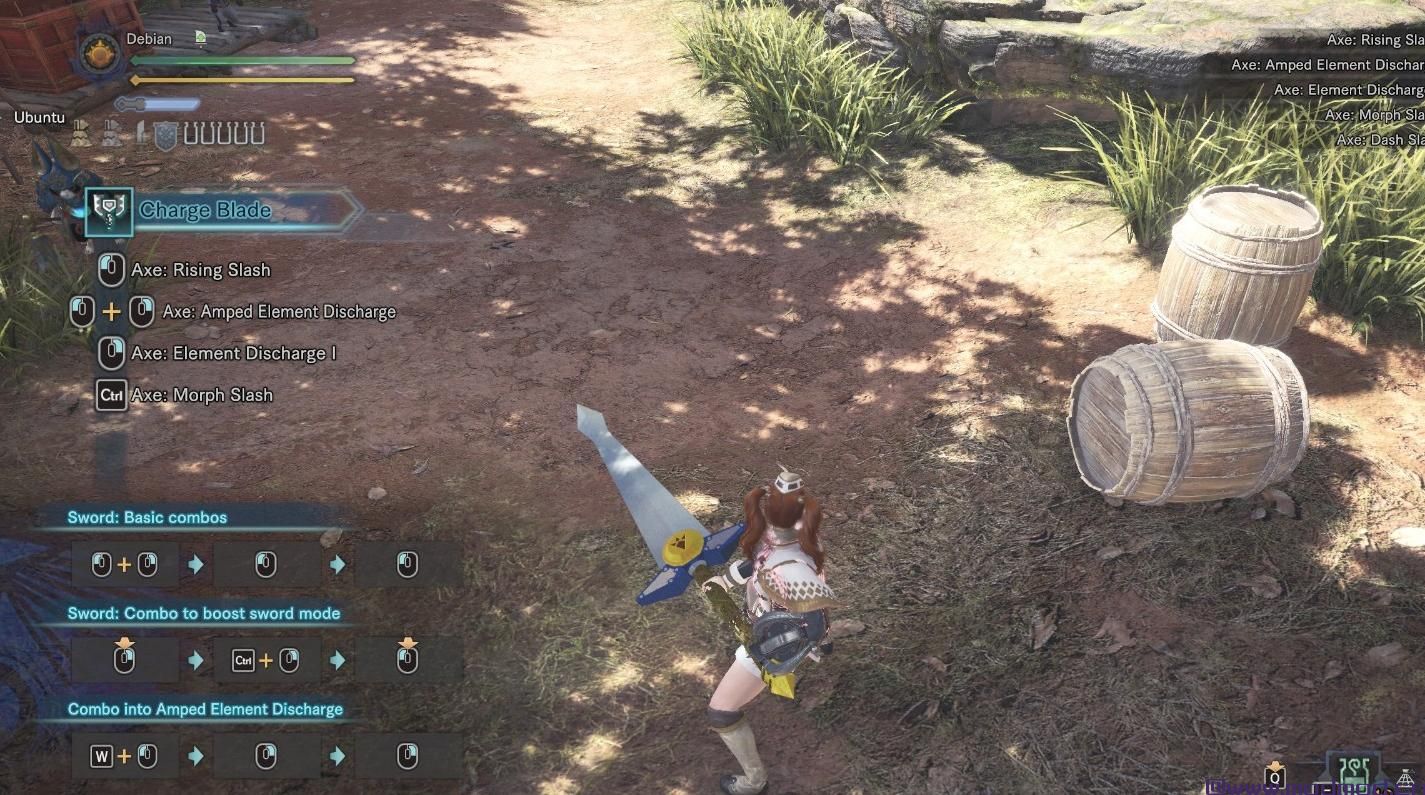 怪物猎人：世界MOD 充电之刃（Master Sword and Biggoron Axe Charge Blade）