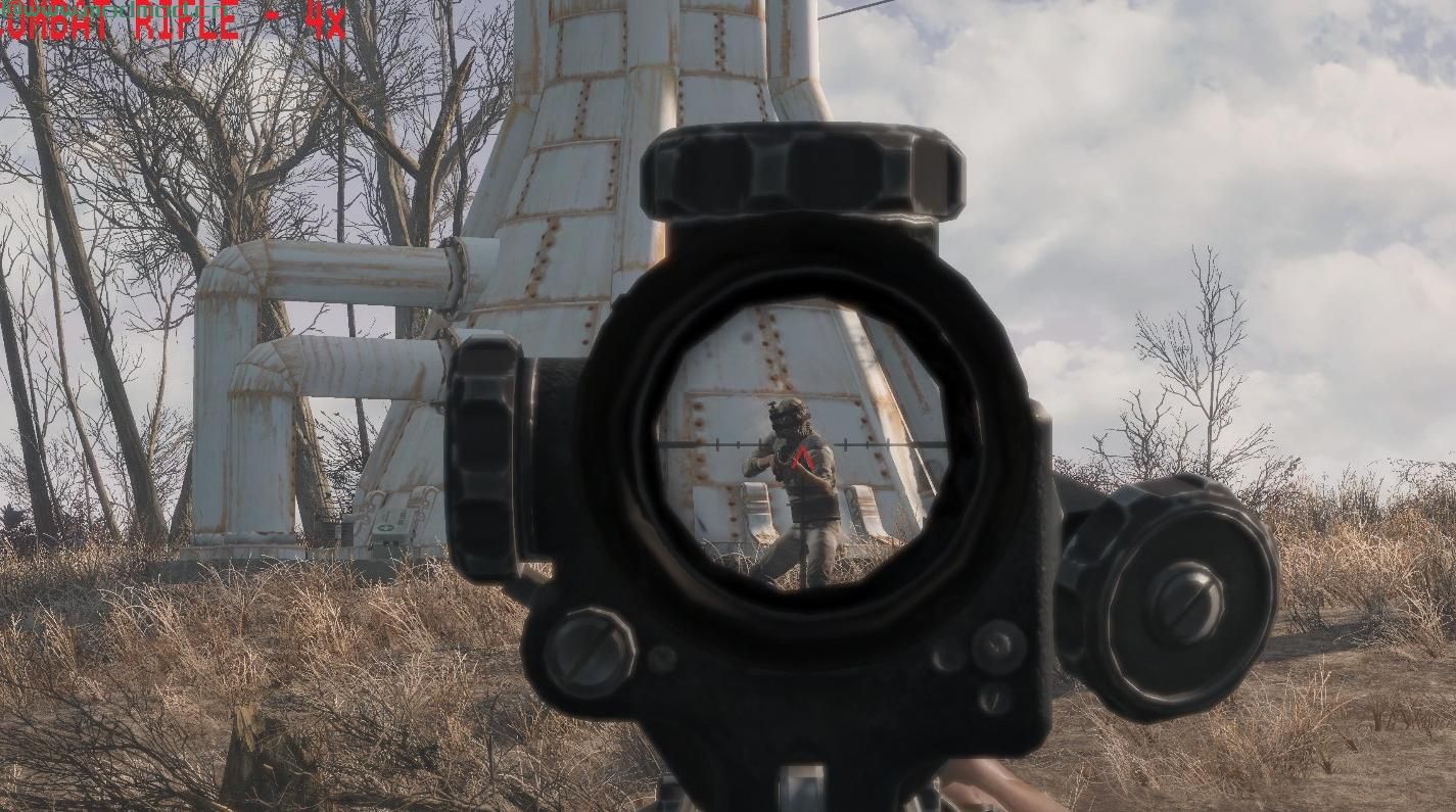 辐射4MOD 瞄准可视范围