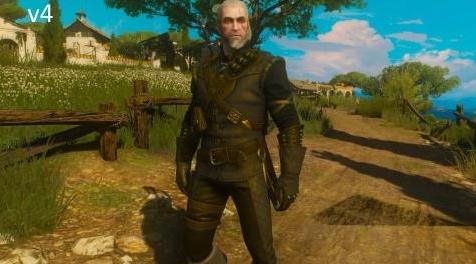 巫师3：狂猎MOD 飞狮套装甲重新上色