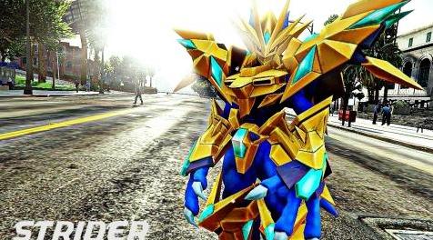 侠盗猎车手5「GTA5」Mod: Magnamon-X [Digimon]
