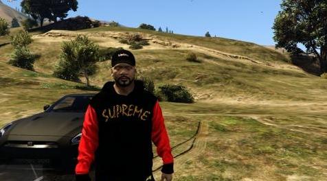 侠盗猎车手5「GTA5」Mod: Bape X Supreme Pullover pack