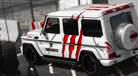 侠盗猎车手5「GTA5」Mod: AMG G65-Claw marks