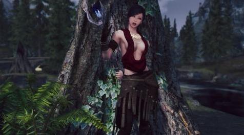上古卷轴5：重置版MOD 来自Dragon Age的Morrigan  - 独立随从