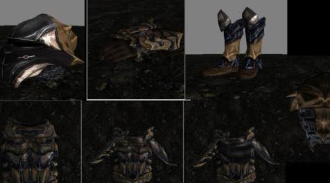 上古卷轴5：重置版MOD Ebonsteel Bonemold Armor