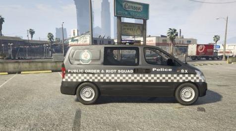侠盗猎车手5「GTA5」Mod: NSWPF PUBLIC ORDER & RIOT