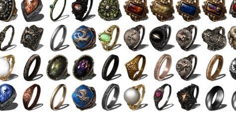 上古卷轴5：天际MOD ▲ 黑暗之魂戒指集-Dark Souls Rings Resource ▼