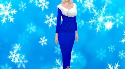 模拟人生4MOD Winter Wonderland CAS Background I 背景