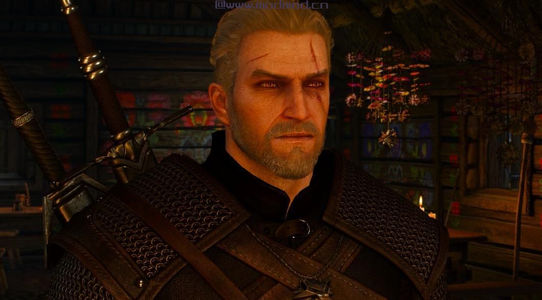 巫师3：狂猎MOD Geralt摘自2013年的VGX（面部重塑和修复）