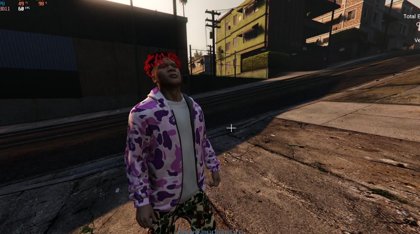 侠盗猎车手5「GTA5」Mod: 富兰克林和特雷弗的连帽衫