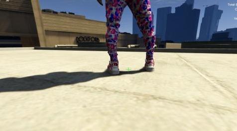 侠盗猎车手5「GTA5」Mod: Bape nike huarache