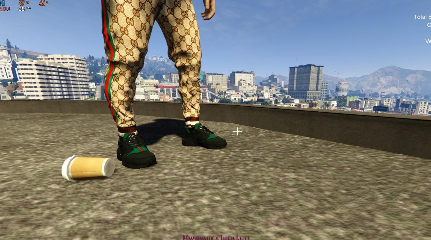 侠盗猎车手5「GTA5」Mod: Gucci Nike Huarache