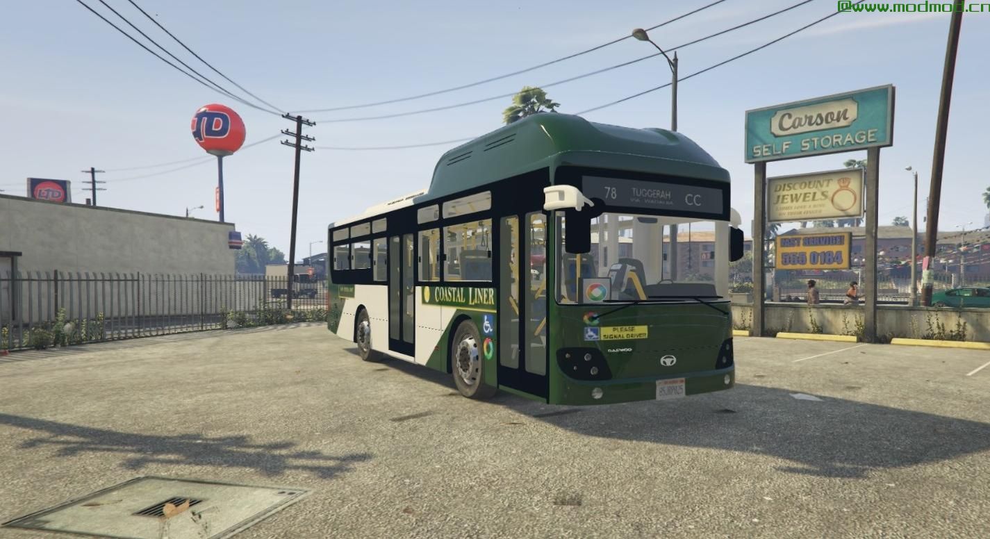 侠盗猎车手5「GTA5」Mod: 沿海巴士