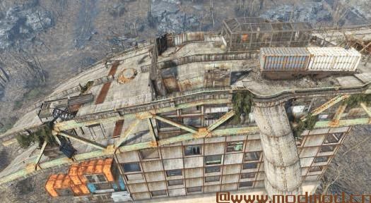 辐射4MOD DrSPH’s Greygarden Settlement Blueprint 工厂建筑