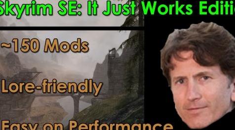 上古卷轴5：重置版MOD 天际SE它只是工作版