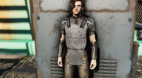 辐射4MOD Vic&rsquo;s Riot Police Armor (CBBE - Vanilla Male) 防暴警察护甲