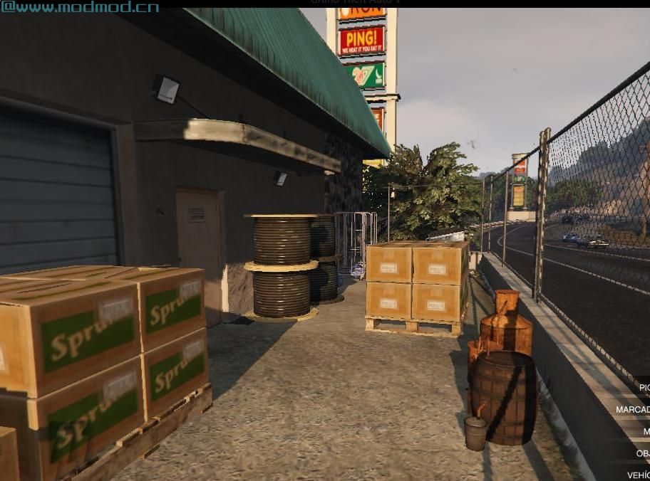 侠盗猎车手5「GTA5」Mod: 新燃料服务中心