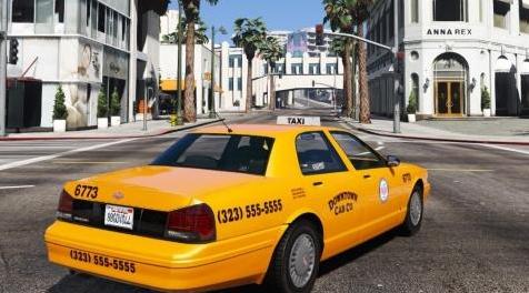 侠盗猎车手5「GTA5」Mod: Updated Vapid Taxi