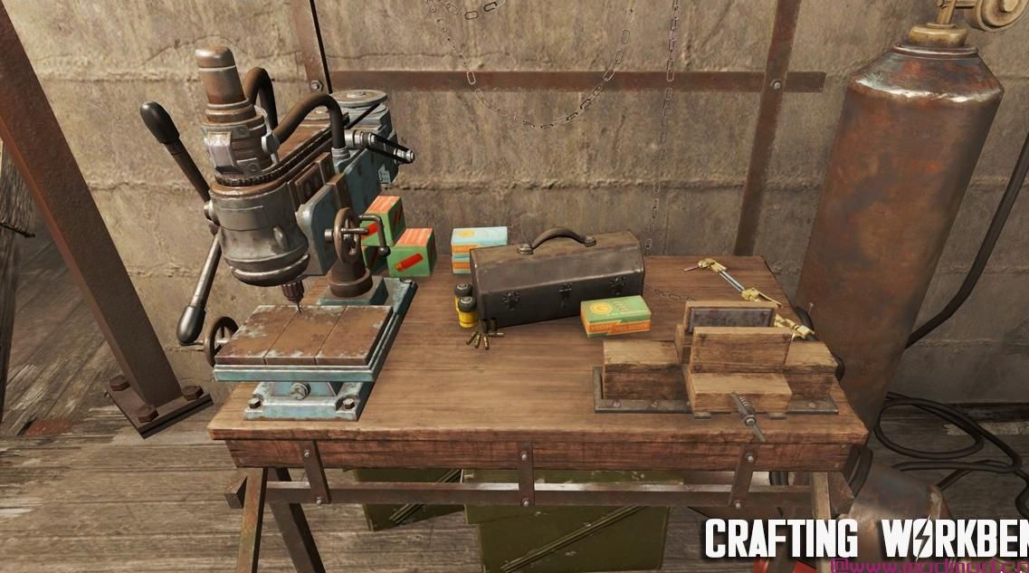 辐射4MOD 制作工作台 -  Craftable Weapons Armor Clothing Ammo Junk