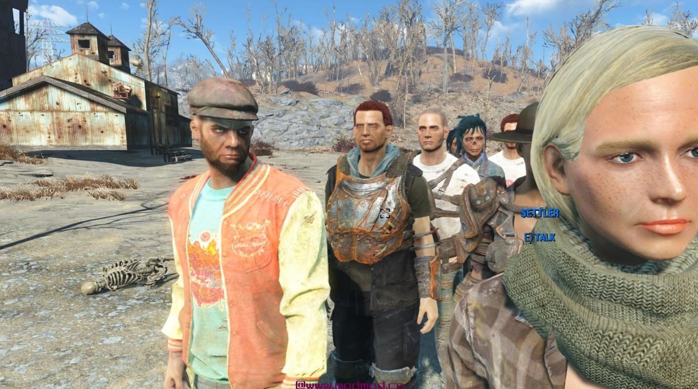 辐射4MOD 更好的居民