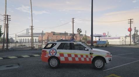 侠盗猎车手5「GTA5」Mod: NSW AMBULANCE FORD TERRITORY