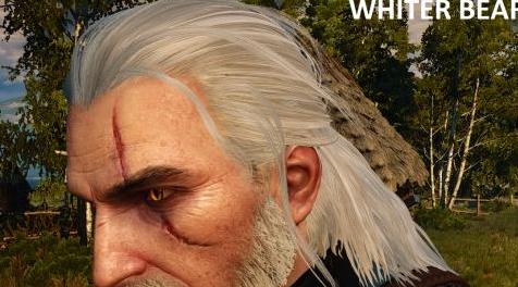 巫师3：狂猎MOD 稍微修一下发色