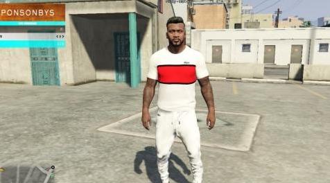 侠盗猎车手5「GTA5」Mod: lacoste t-shirt 3