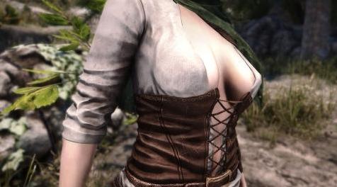 上古卷轴5：重置版MOD Scarlet Dawn Armor  -  Huntress Retexture