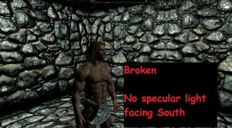上古卷轴5：重置版MOD SSE字符镜面光照修复