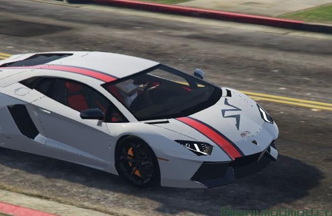 侠盗猎车手5「GTA5」Mod: [Livery] Lamborghini Aventador LP700-4 ’SV’